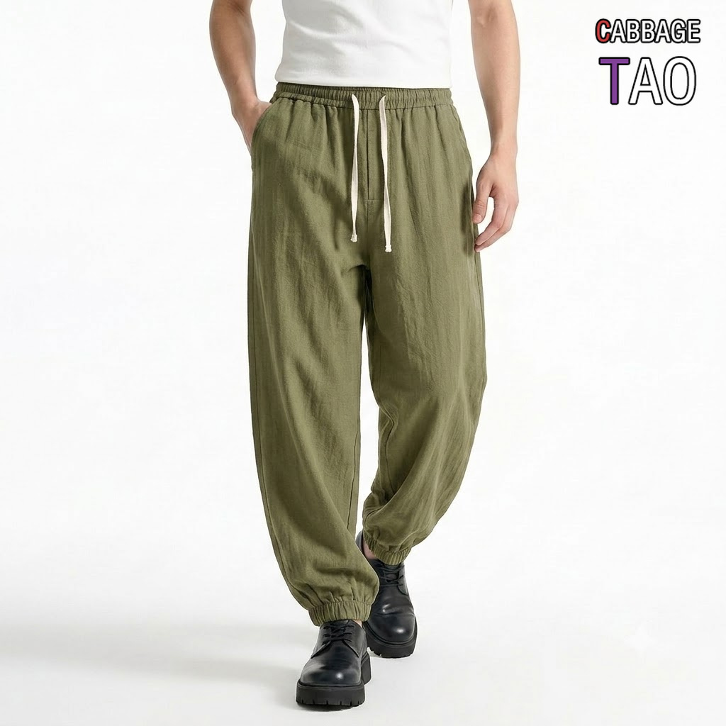 Yoga Fitness Tarif - Pantalones Casuales Holgados con Cordón para