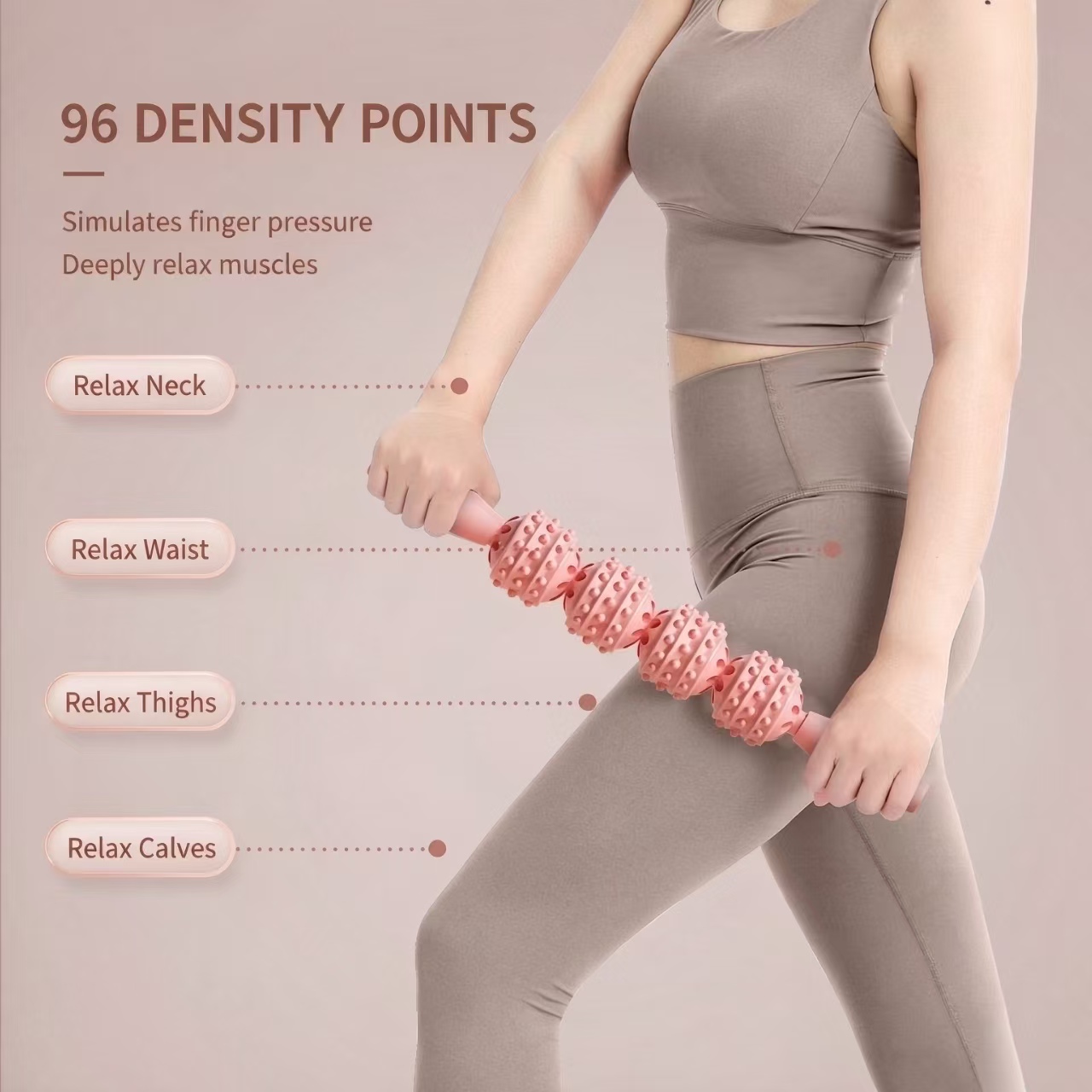 Yoga Fitness Tarif - Rodillo de masaje de yoga tipo