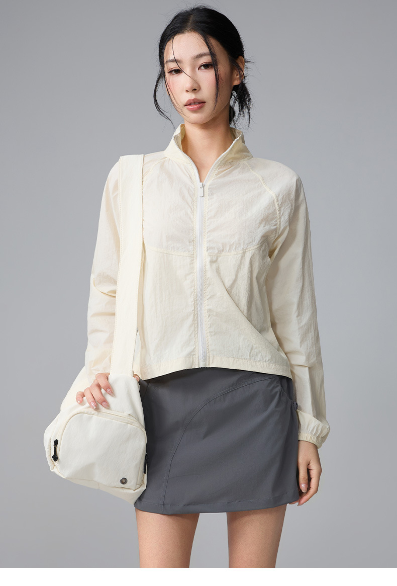 J-Yoga Fitness - Chaqueta Ligera y Transpirable para Yoga