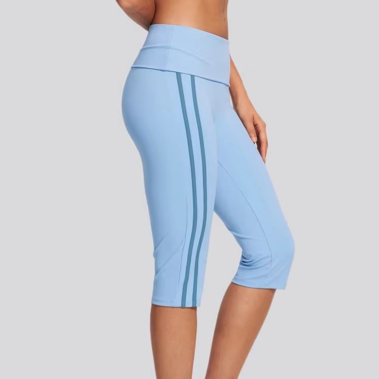 J-Yoga Fitness - Pantalones Capri de Yoga para Mujer