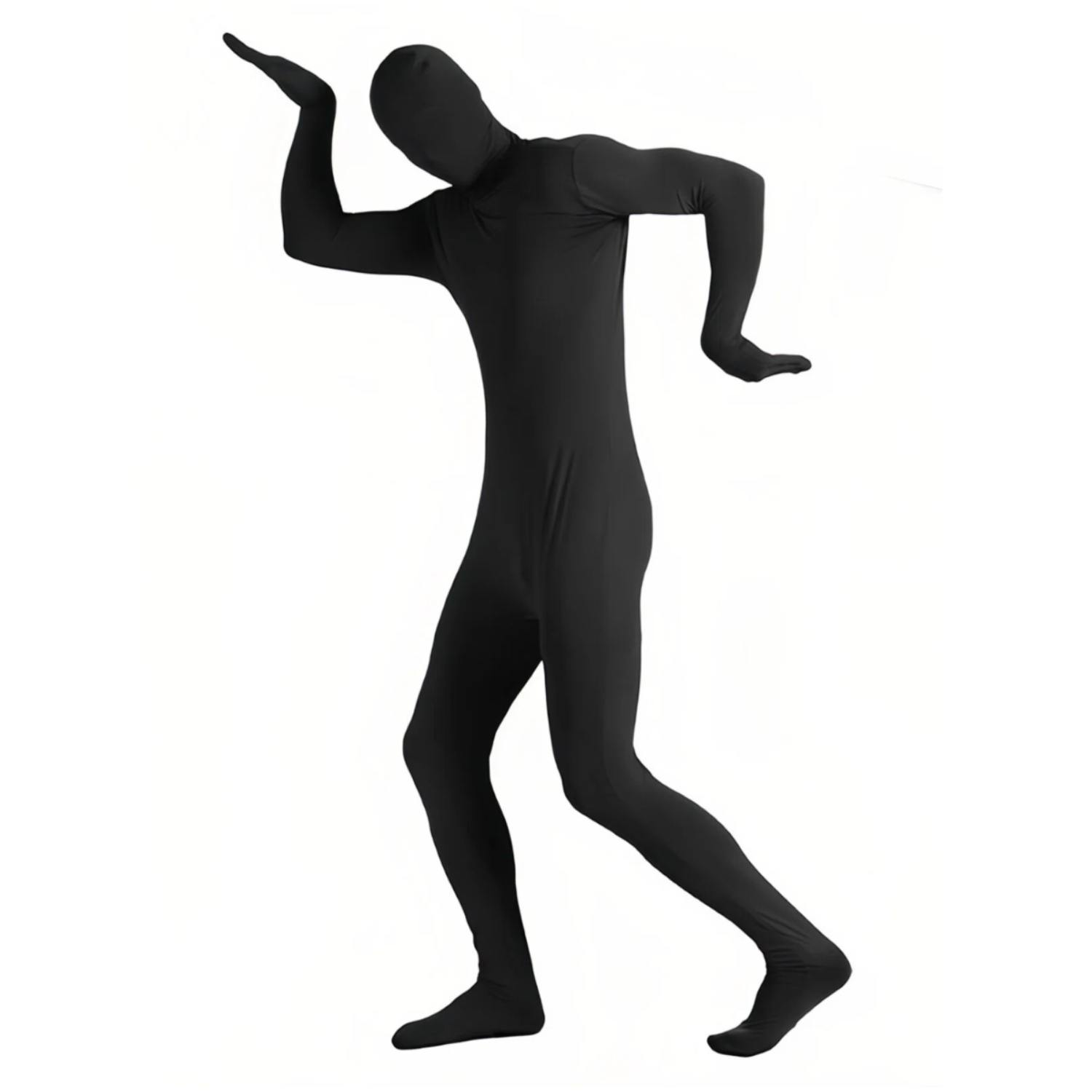 Yoga Fitness Outfit - Mono negro de licra de cuerpo