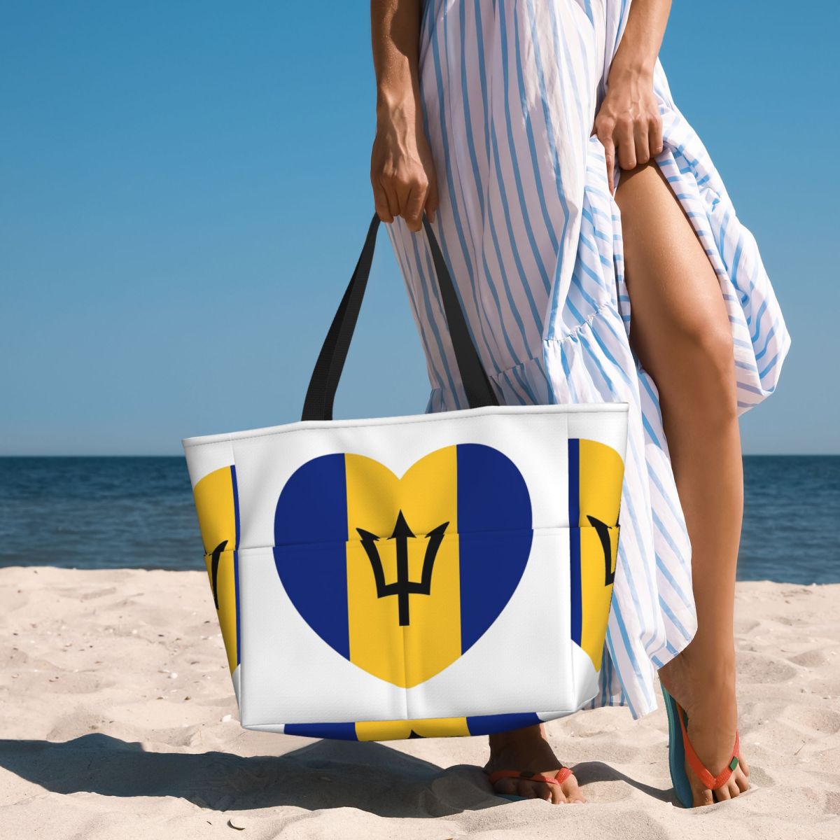 Yoga Fitness Centre - Bolso de playa con bandera de