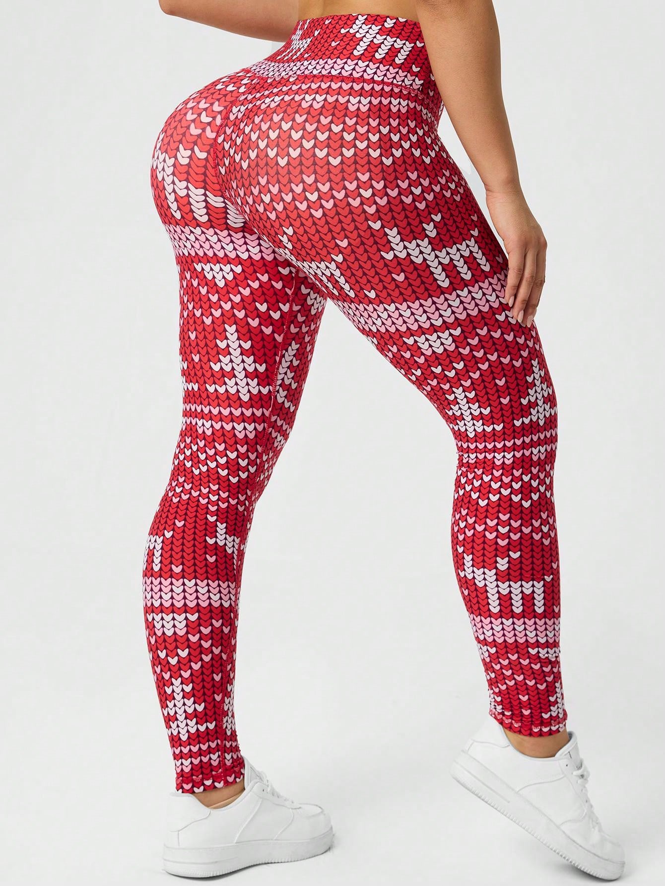 Leggings Navideños Estampados  - Yoga Fitness Holiday reseña y precio