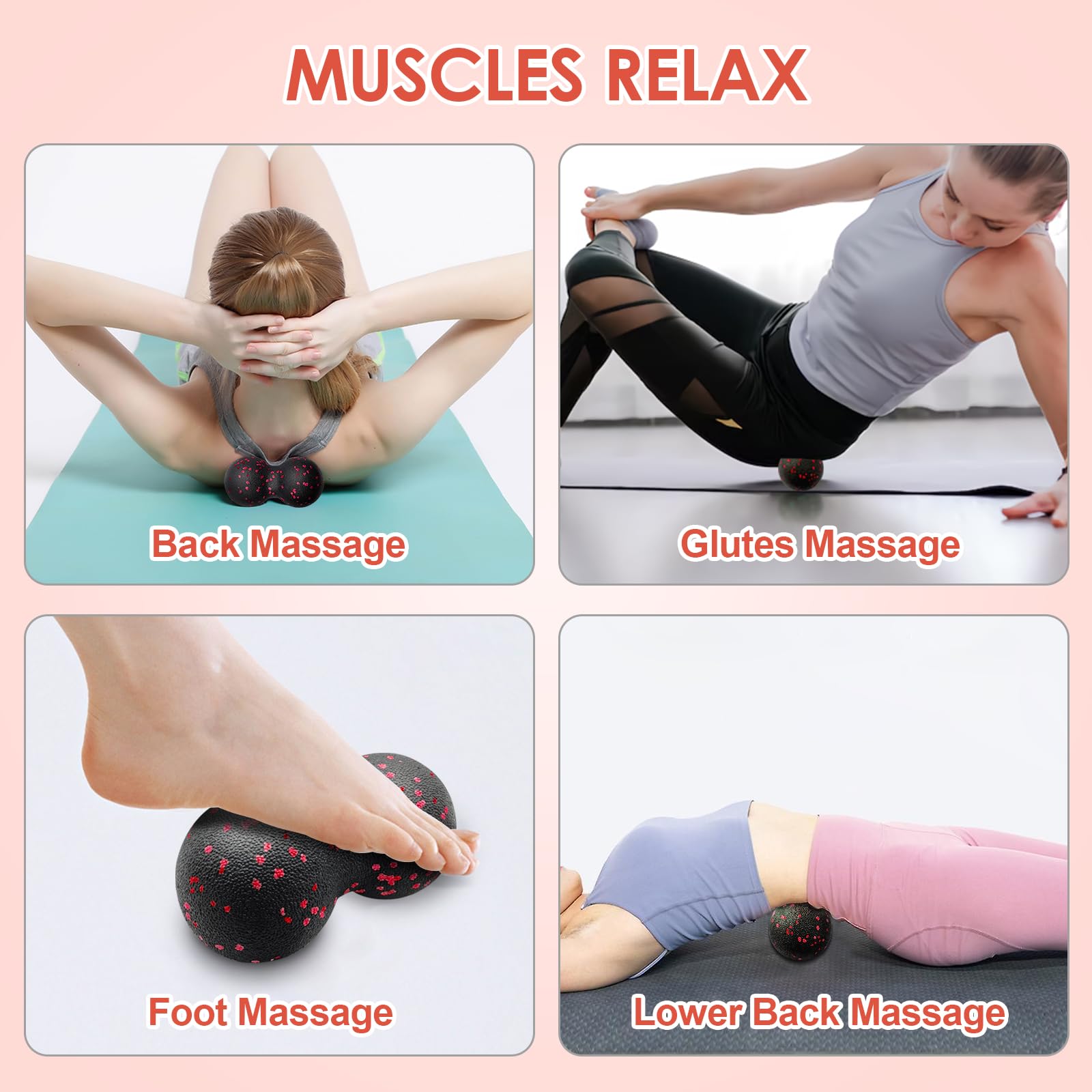 Rodillo de Yoga hueco para mas - Shoulder Massage Ball reseña y precio