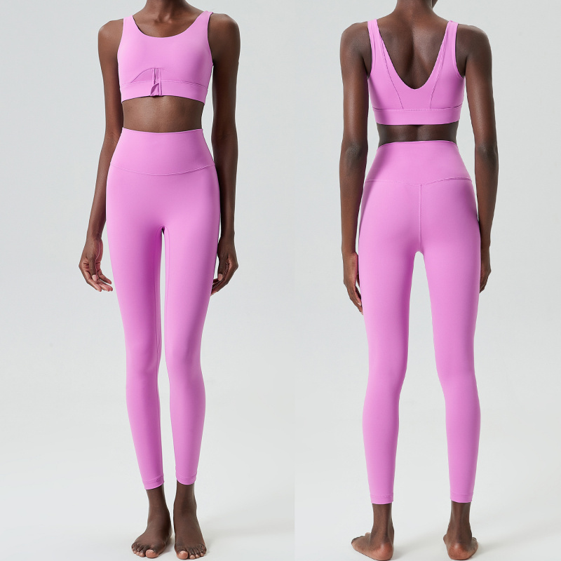Conjunto de dos piezas con cre - Yoga Fitness Outfit reseña y precio