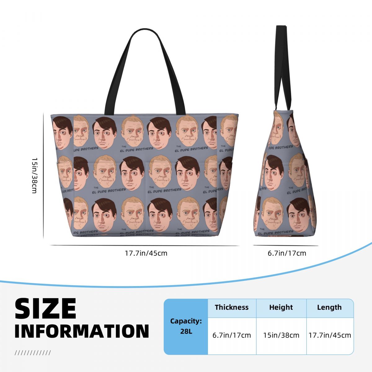 Bolso de mano Peep Show Mark A - Yoga Fitness Dude reseña y precio