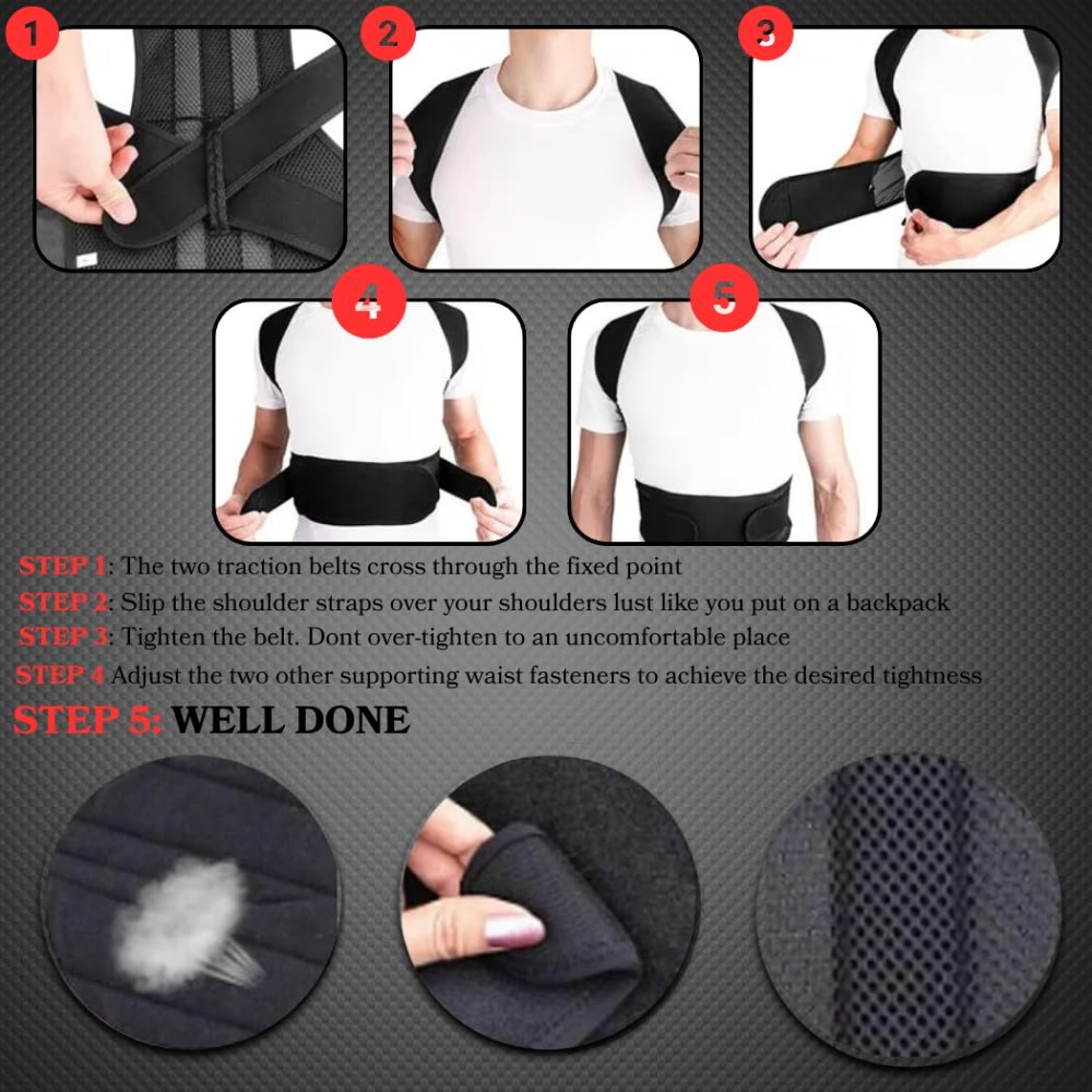 Corrector de Postura para Homb - Posture Corrector Back reseña y precio