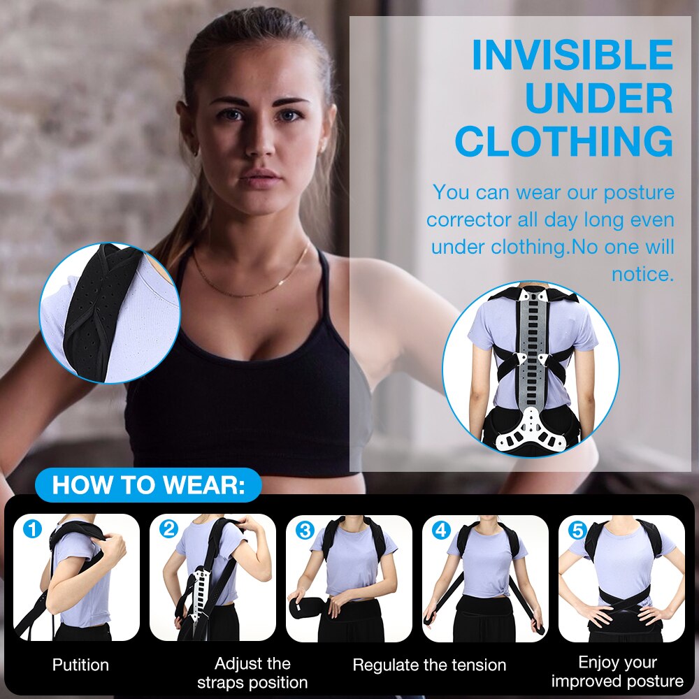 Corrector de Postura Lumbar pa - Posture Corrector Back reseña y precio