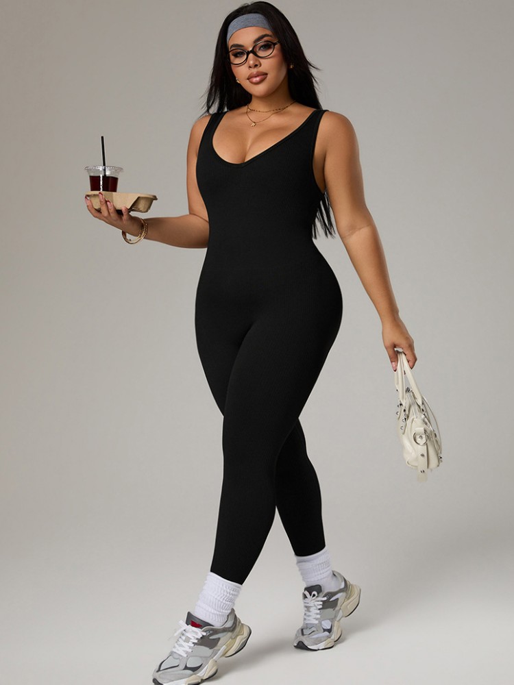 Traje deportivo de talla grand - Yoga Fitness Outfit reseña y precio