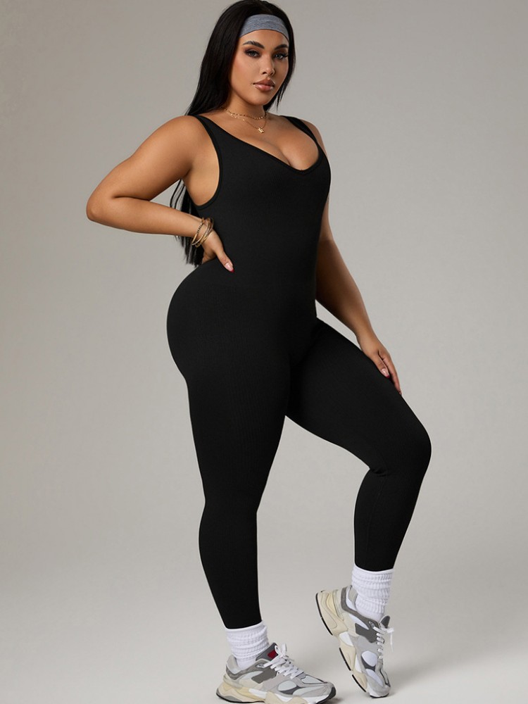 Traje deportivo de talla grand - Yoga Fitness Outfit reseña y precio