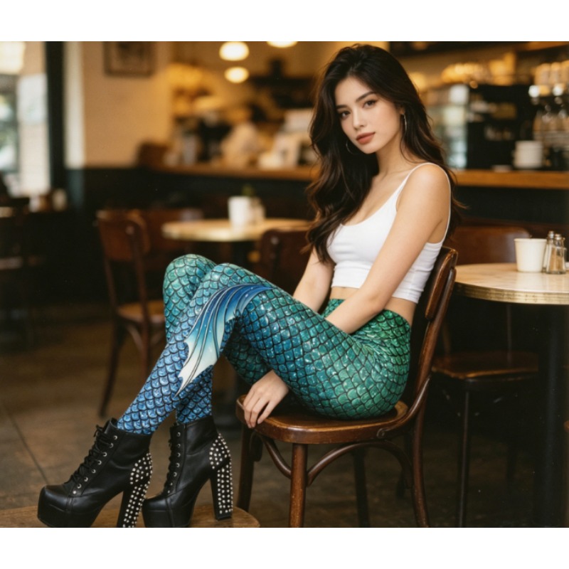 Leggings con Estampado 3D de E - Yoga Fitness Holiday reseña y precio