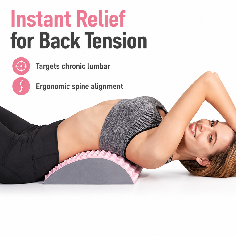 Masajeador Lumbar de EVA, Este - Posture Corrector Back reseña y precio