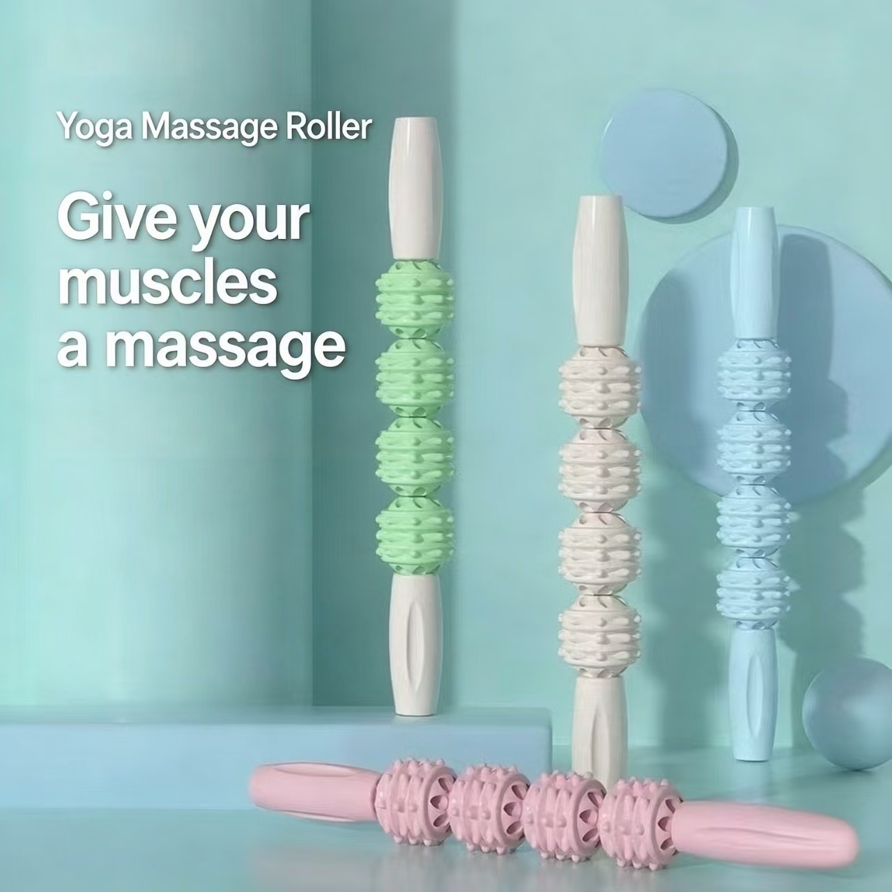 Rodillo de masaje de yoga tipo - Yoga Fitness Tarif reseña y precio