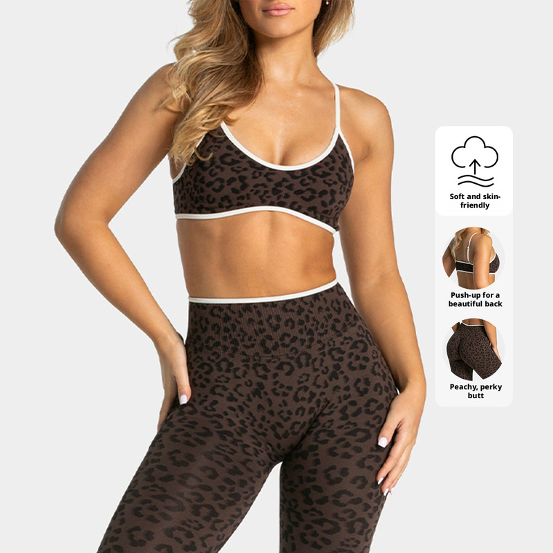 Conjunto de Yoga sin Costuras  - Yoga Fitness Outfit reseña y precio