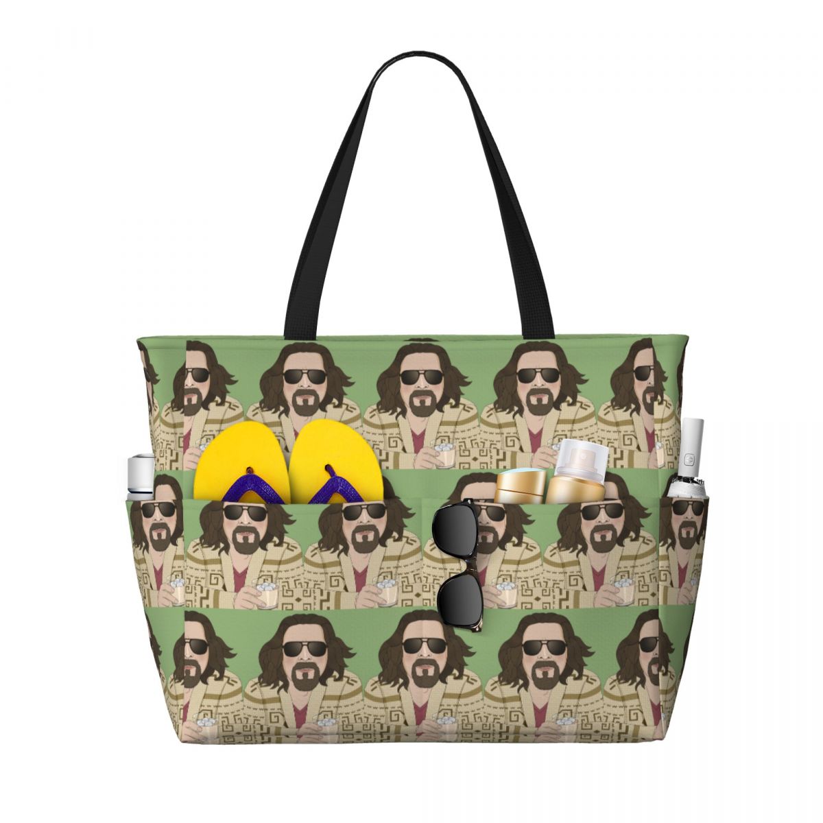 The Dude- The Big Lebowski Bea - Yoga Fitness Dude reseña y precio