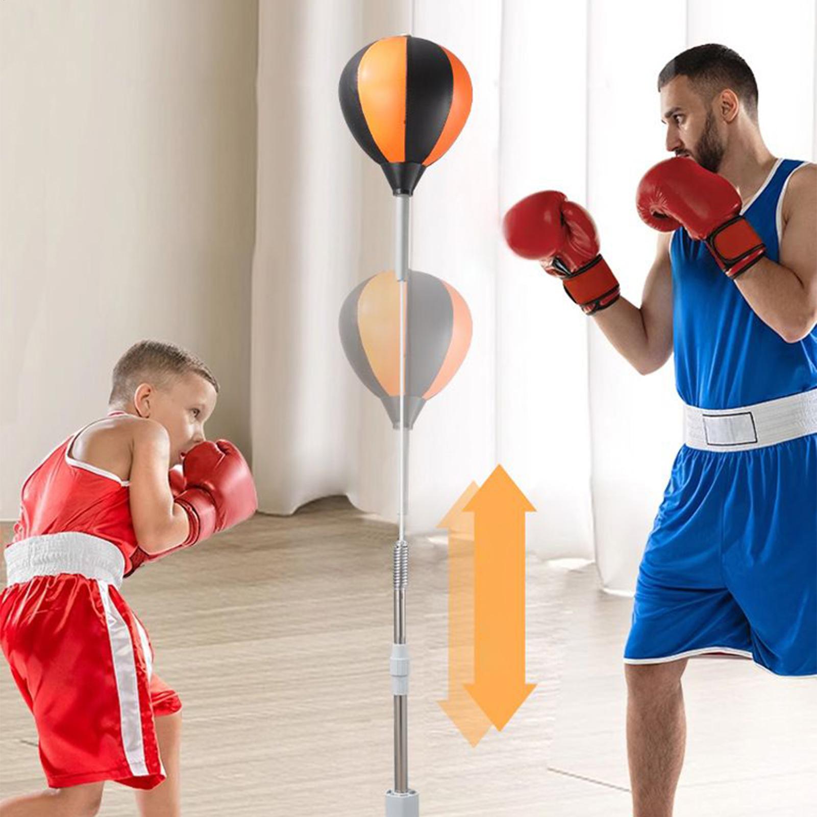Saco de boxeo vertical con sop - Boxing Punching Bag reseña y precio