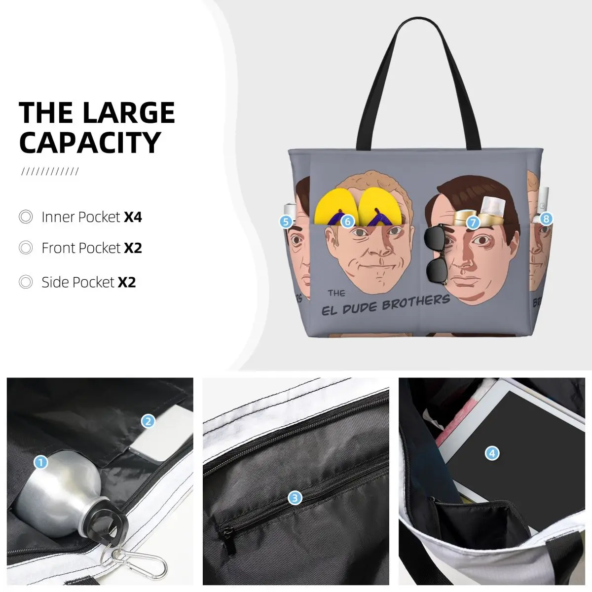 Bolso de mano Peep Show Mark A - Yoga Fitness Dude reseña y precio