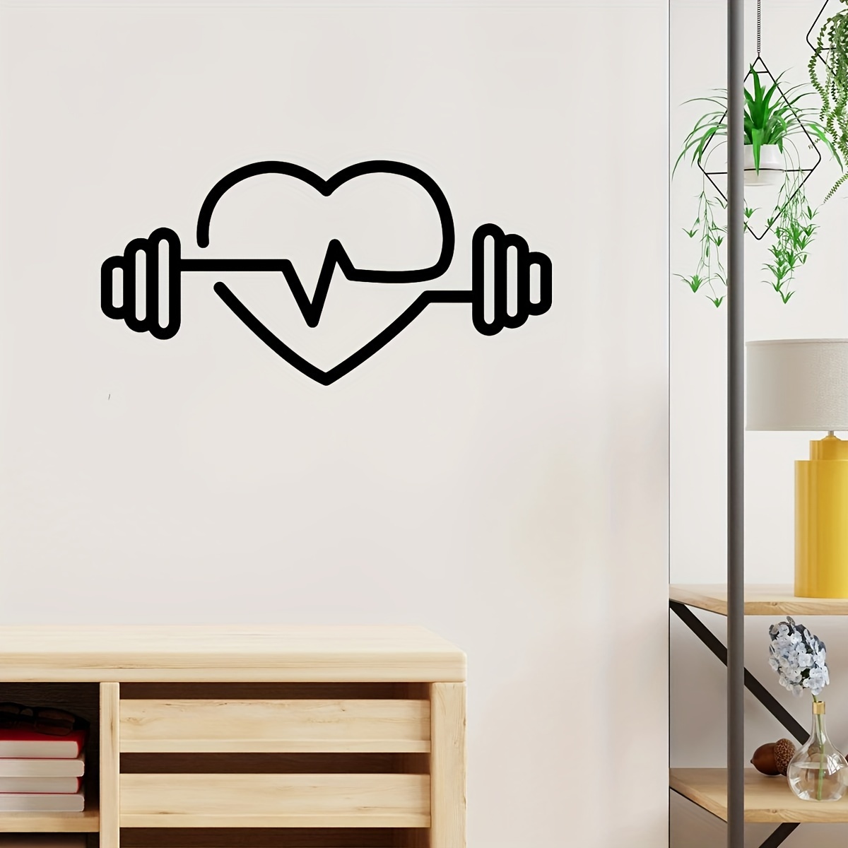 Calcomanía de Pared con Forma  - Yoga Fitness Centre reseña y precio