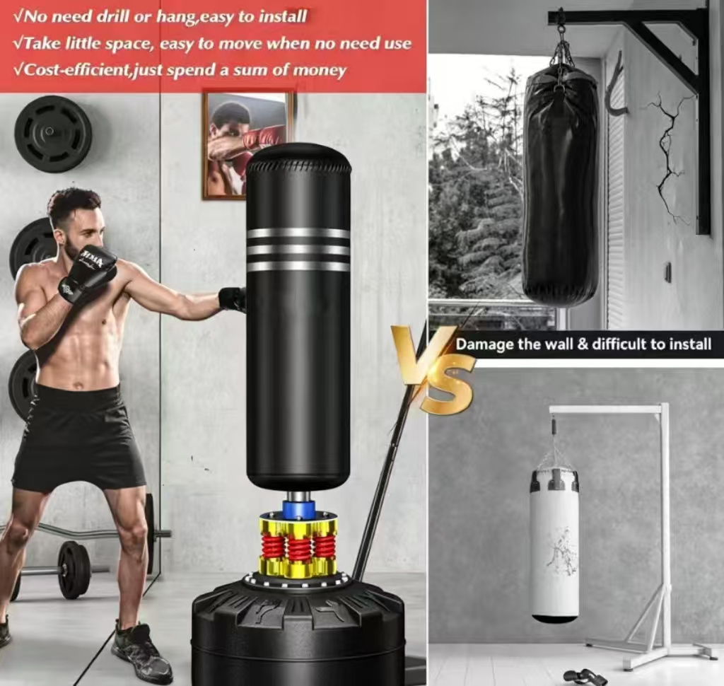 Saco de boxeo de alta absorció - Boxing Punching Bag reseña y precio