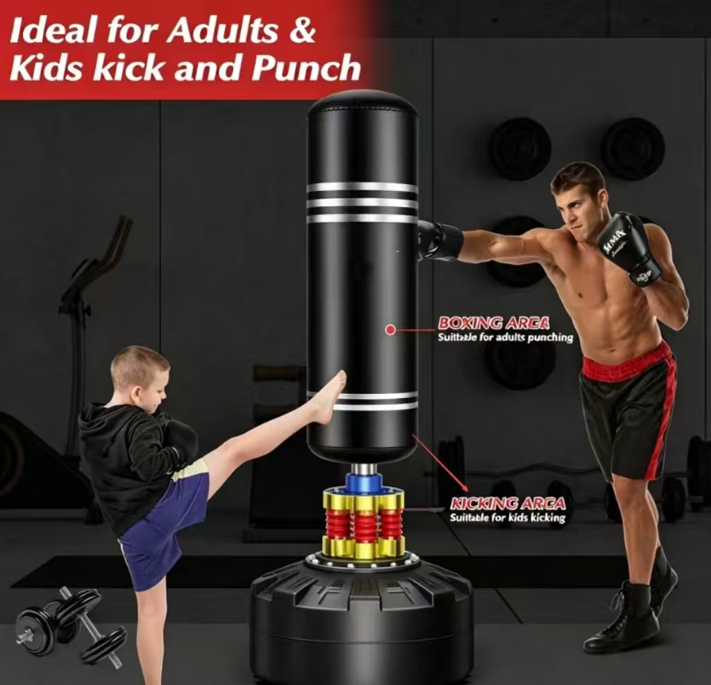 Saco de boxeo de alta absorció - Boxing Punching Bag reseña y precio