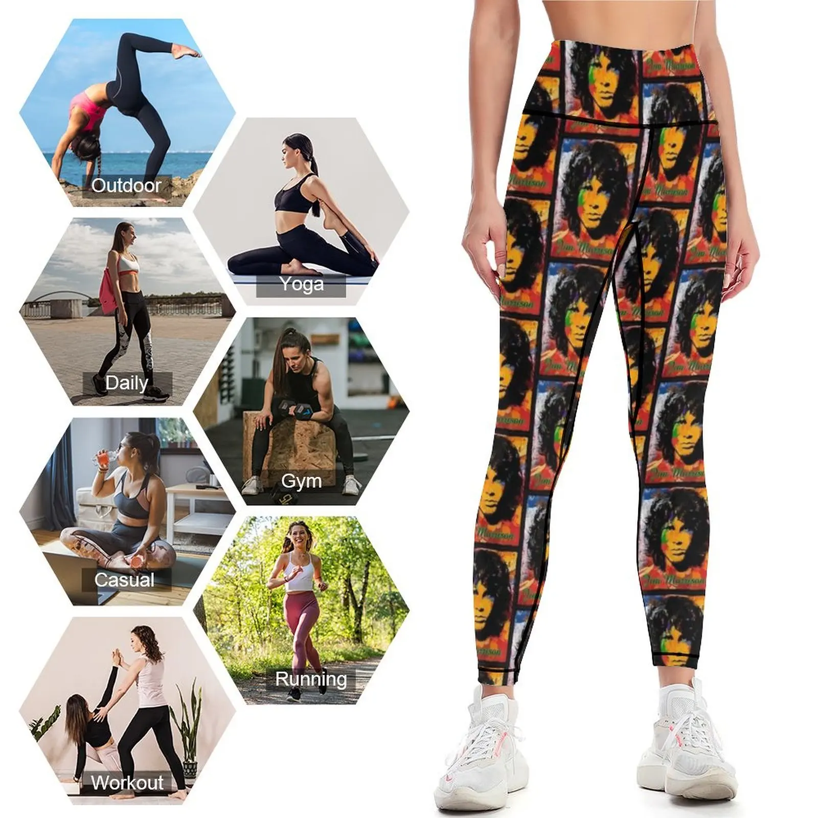 Leggings J. Morrison push up f - J-Yoga Fitness reseña y precio