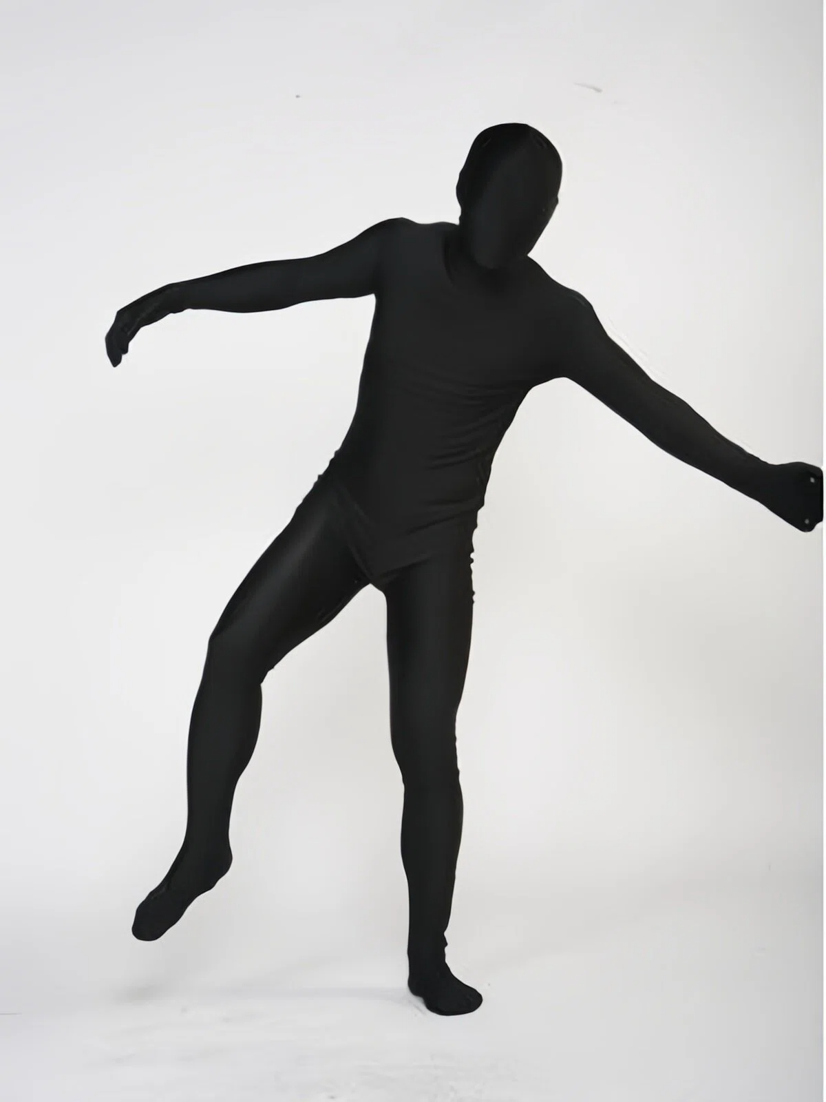 Mono negro de licra de cuerpo  - Yoga Fitness Outfit reseña y precio