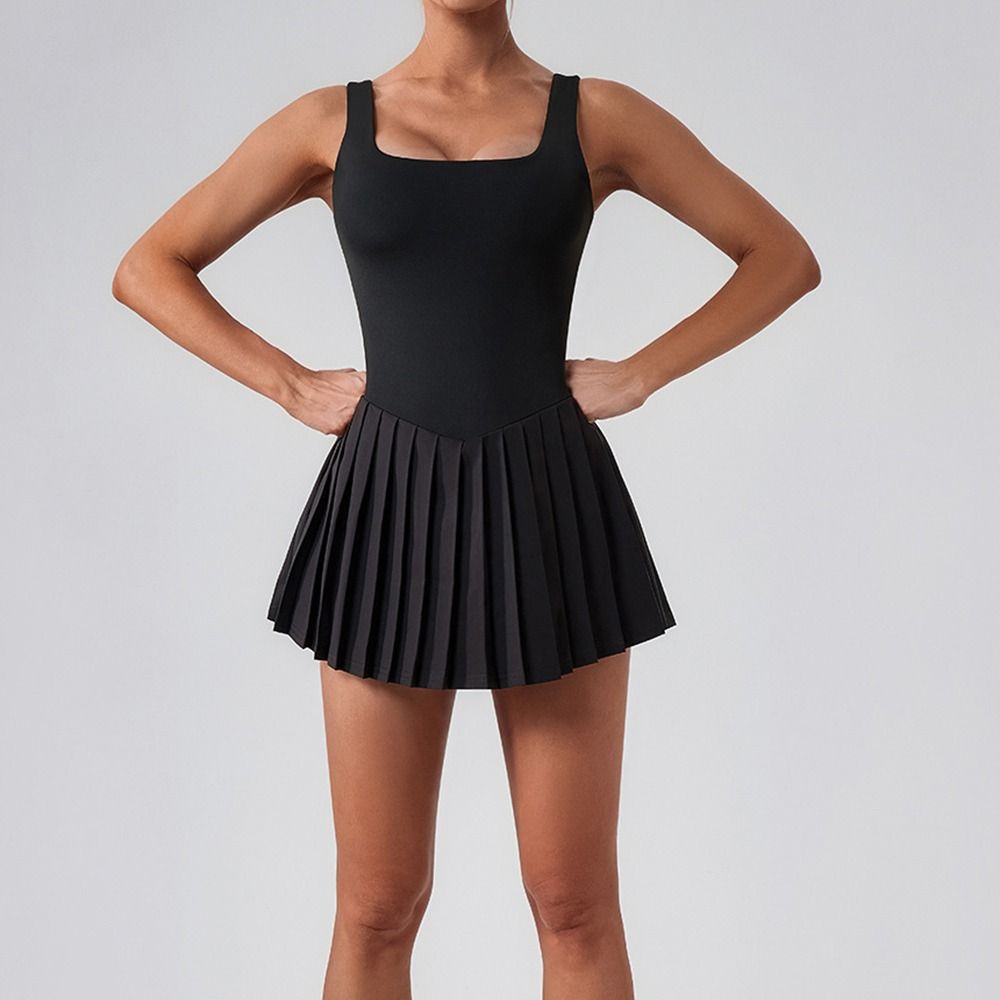 Vestido de tenis hueco para mu - Yoga Fitness Tarif reseña y precio